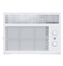 Window Air Conditioner 5000 BTU Manual Fan Small Room 150 sq ft GE Adjustable