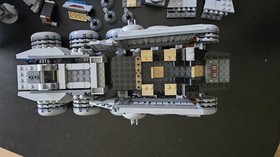LEGO Star Wars Republic Juggernaut 75413 & AT-TE Walker 75337 Lot &mdash; Partially