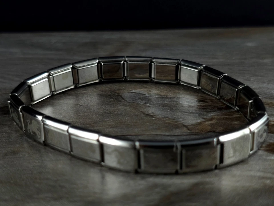 Armband Sternzeichen graviert elastisch - markant & ausgefallen Stainless Steel - Bild 3 von 4