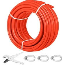 VEVOR 1/2in x 300ft Pex Tubing Oxygen Barrier Pex-B Tube Radiant Heating Pipe
