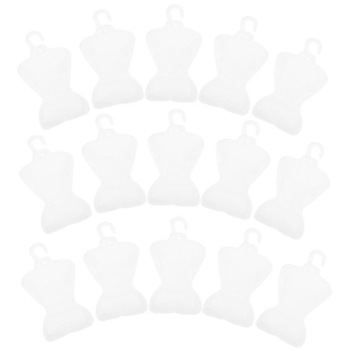 100 Pcs Mini Hanger Miniature Clothes Rack Adorable Clothing Hangers Small - Zdjęcie 7 z 12