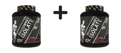 2 x Dorian Yates Nutrition Shadowhey Isolate (2000g) Strawberry (47,50 EUR/kg)
