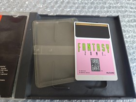 Turbografx 16 Fantasy Zone CIC AUTHENTIC 
