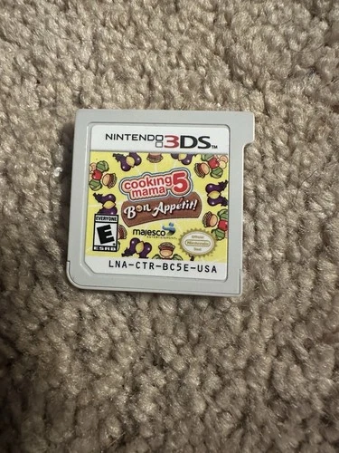 COOKING MAMA 5 BON APETIT NINTENDO 3DS GAME-CART ONLY