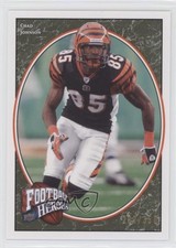 2008 Upper Deck Football Heroes Green /350 Chad Johnson #24 0e1b