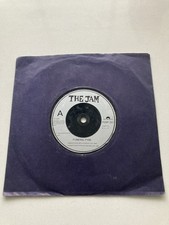 The Jam Funeral Pyre 7" Vinyl Record 1981 Ex