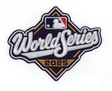 2025 World Series Patch LA Dodgers vs. Toronto Blue Jays Embroidered Iron-On