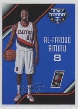 2015-16 Panini Totally Certified Mirror Blue 91/99 Al-Farouq Aminu #38 z6b