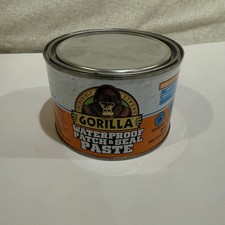 Gorilla Waterproof Patch and Seal Paste White Sealant 1 Lb Can NEW