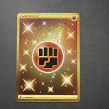 Pokémon TCG Fighting Energy Sword & Shield Chilling Reign Holo Card 233/198 NM