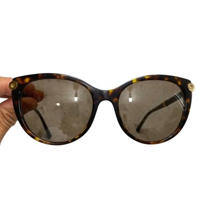 Versace 4364-Q Sunglasses Tortoise Brown Gold Medusa Cat Eye 108/73 55-18-140