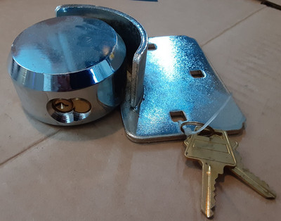 Hidden Shackle Van Door Lock-Cargo Van High Security Hasp Padlock 1/2 X for ....