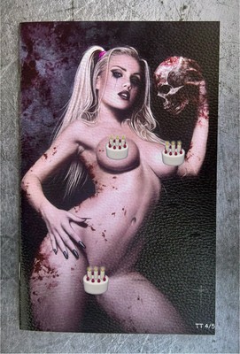 Duty Calls Girls HARLEY QUINN #2 Skull Merchant Jay Ferguson Leather Variant /5
