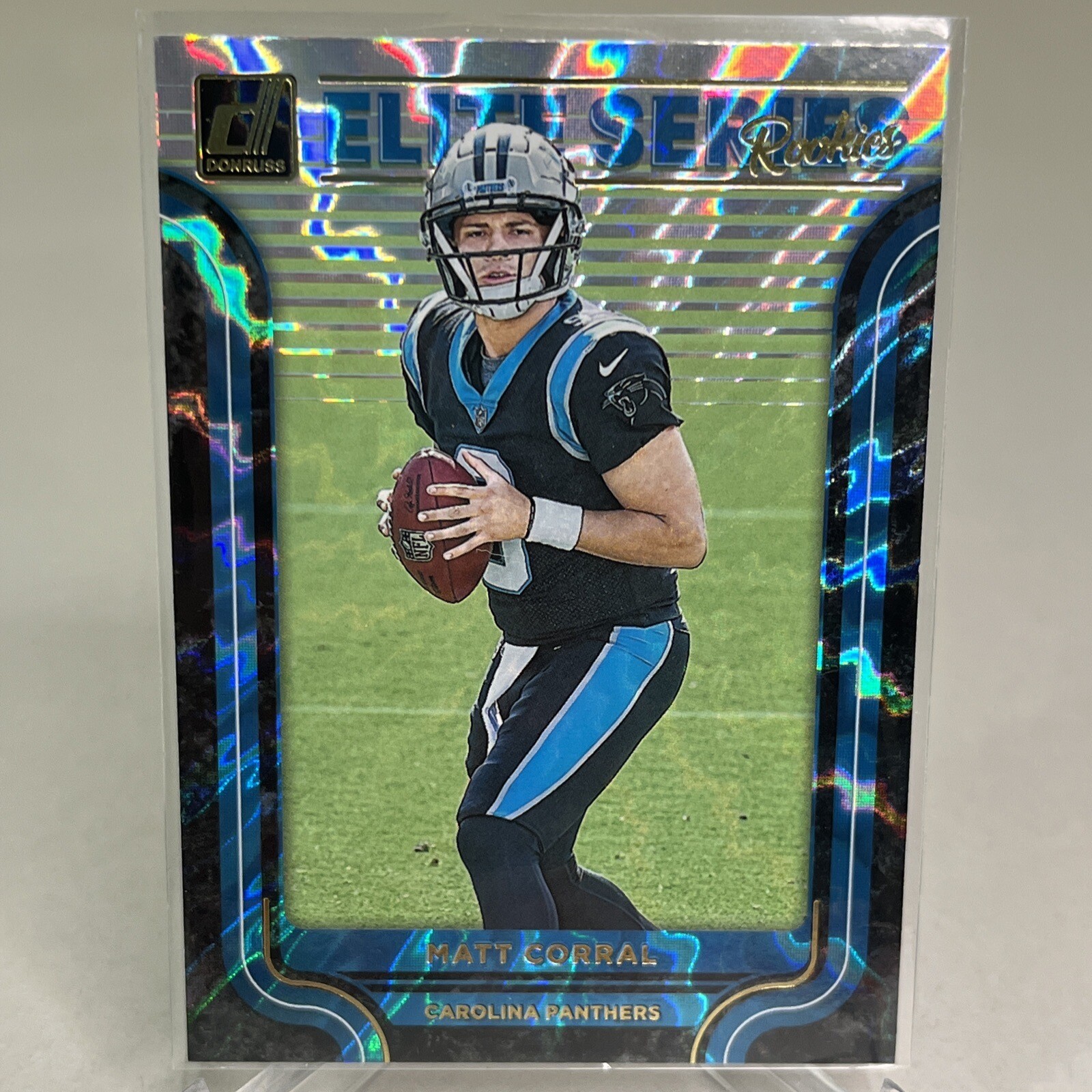 2022 Panini Donruss ESR-2 Matt Corral Elite Series Rookie Card RC Foil NFL