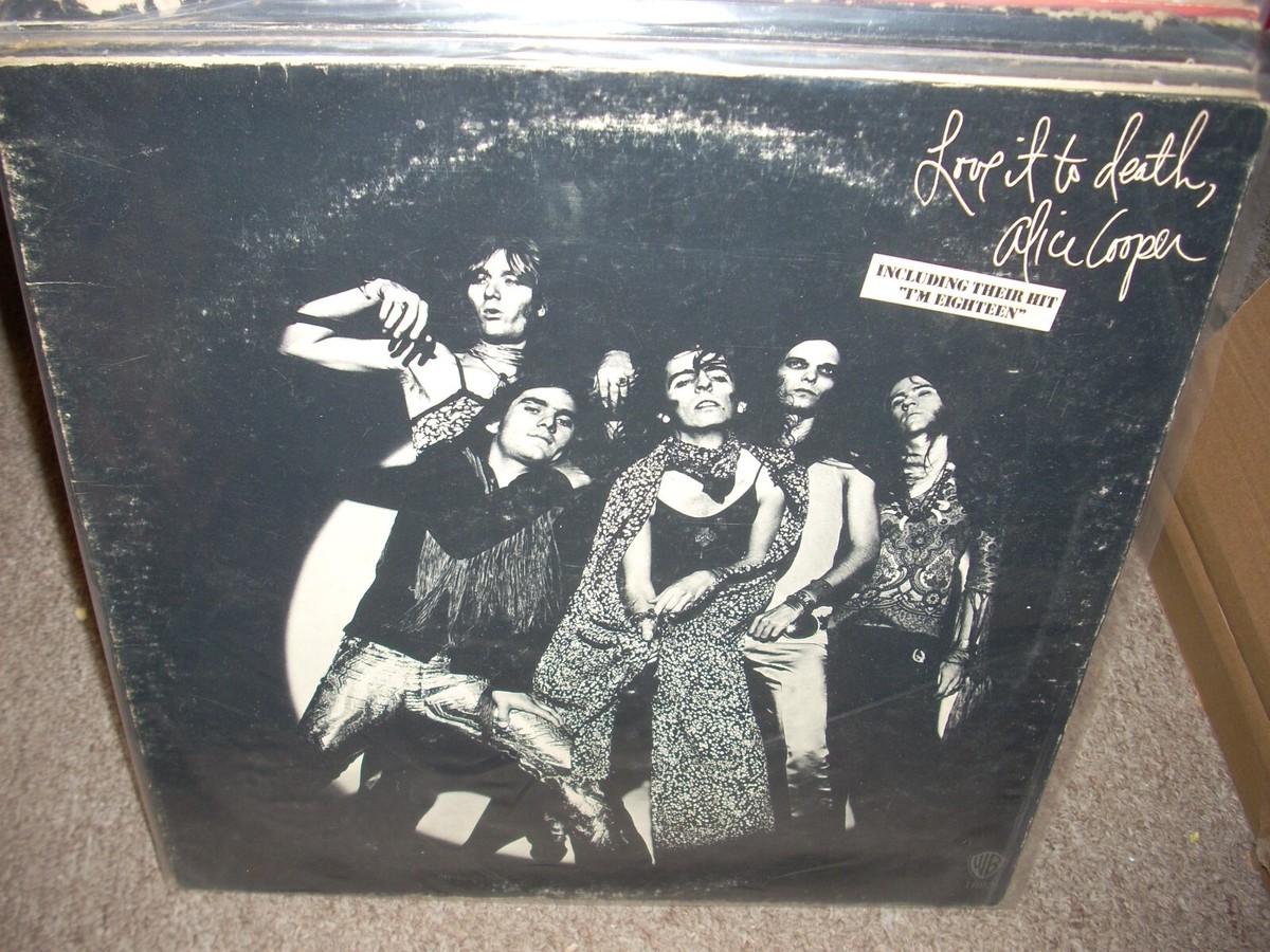 ALICE COOPER love it to death ( rock ) RARE BANNED COVER | eBay