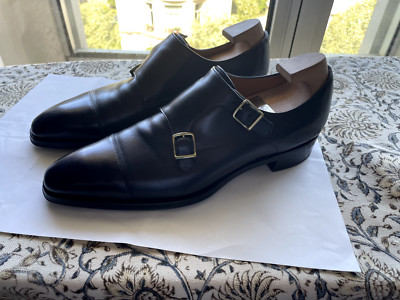 Gaziano & Girling Deco Mayfair blau MTO Gr. 9,5C (43,5) Box 