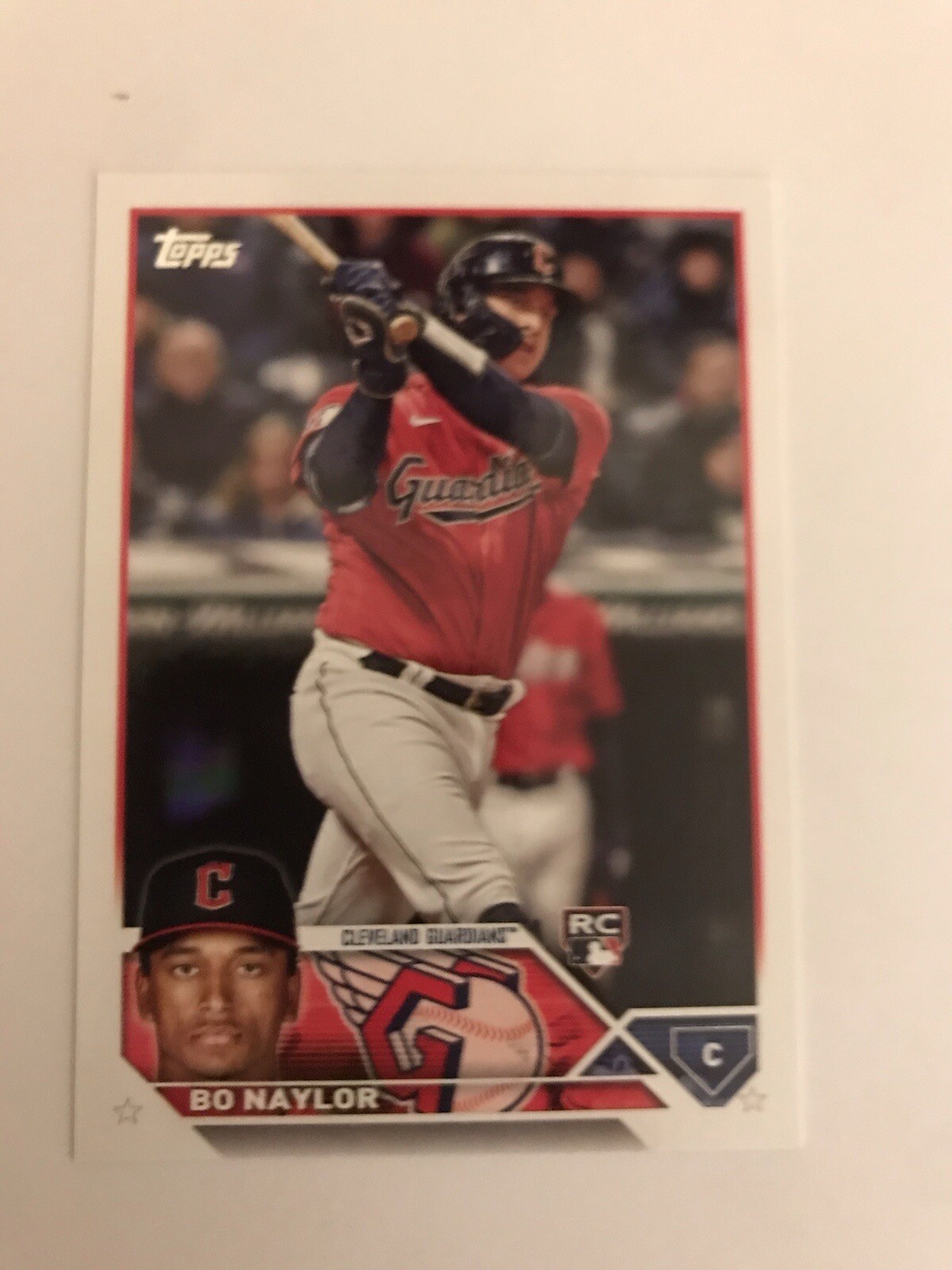 2023 Topps Series 2 Bo Naylor Rookie Card #421  Cleveland Guardians  1.00 Shipp