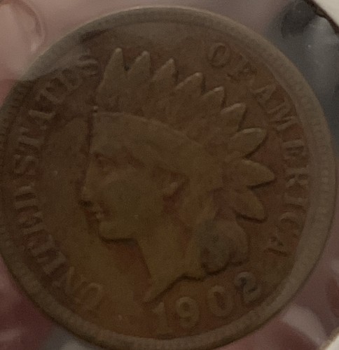 1902 INDIAN HEAD CENT VZ+ (#2) - Bild 2 von 3