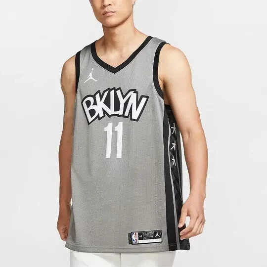 NIKE JORDAN NBA BROOKLYN NETS K.IRVING SWINGMAN JERSEY CV9469-008