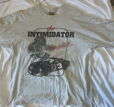Dale Earnhardt Nutmeg Mills 2XL The Intimidator Shirt 1996 Schedule