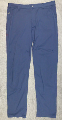 Rhone Mens Commuter Classic Pants Navy Blue SZ 33x33 COM-171-NVY-33