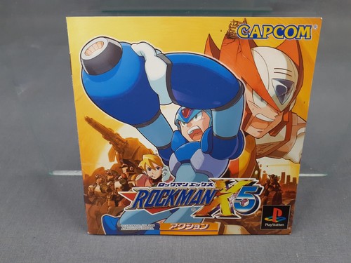 Sony Playstation 1 PS1 Rockman X5 Japanese Version Boxed - Picture 4 of 5