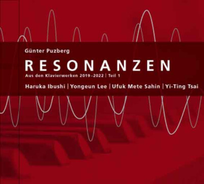 Resonanzen Teil 1: 8 Kompositionen Klavier CD Günter Puzberg Geberg Detmold 2022