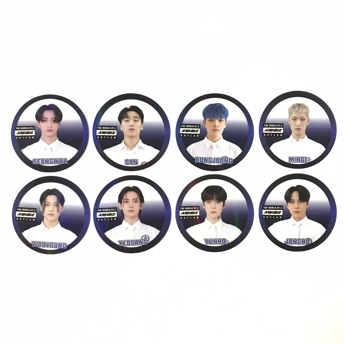 ATEEZ] THE WORLD EP.2 : OUTLAW / Platform Ver. Official Sticker | eBay