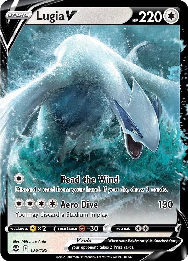 Lugia V Pokémon TCG Cards for sale | eBay