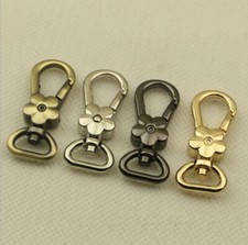 Bag Clasps Lobster Flower Snap Hook Swivel Trigger Clips For 13 mm Strapping Bag