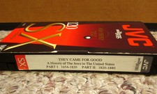 THEY CAME FOR GOOD documentary 1654-1880 History Jews United States VHS Judaism