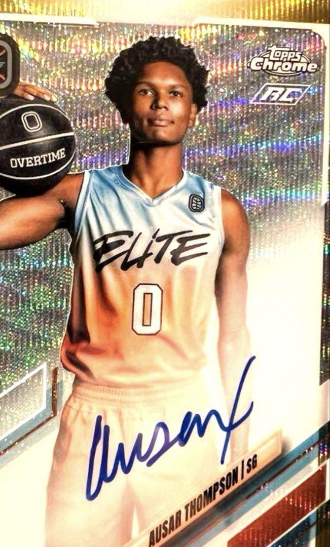 Gold Ref /50 RC Auto Ausar Thompson NBA 150757 | eBay