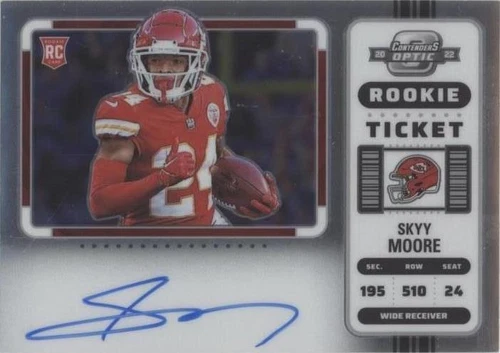 2022 Panini Contenders Optic Skyy Moore #134