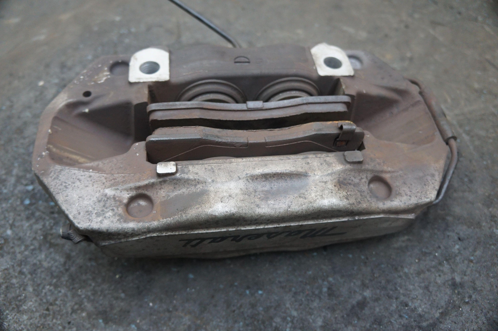 Front Left Brake Caliper Silver Maserati Ghibli Quattroporte M156 M157 2013-16