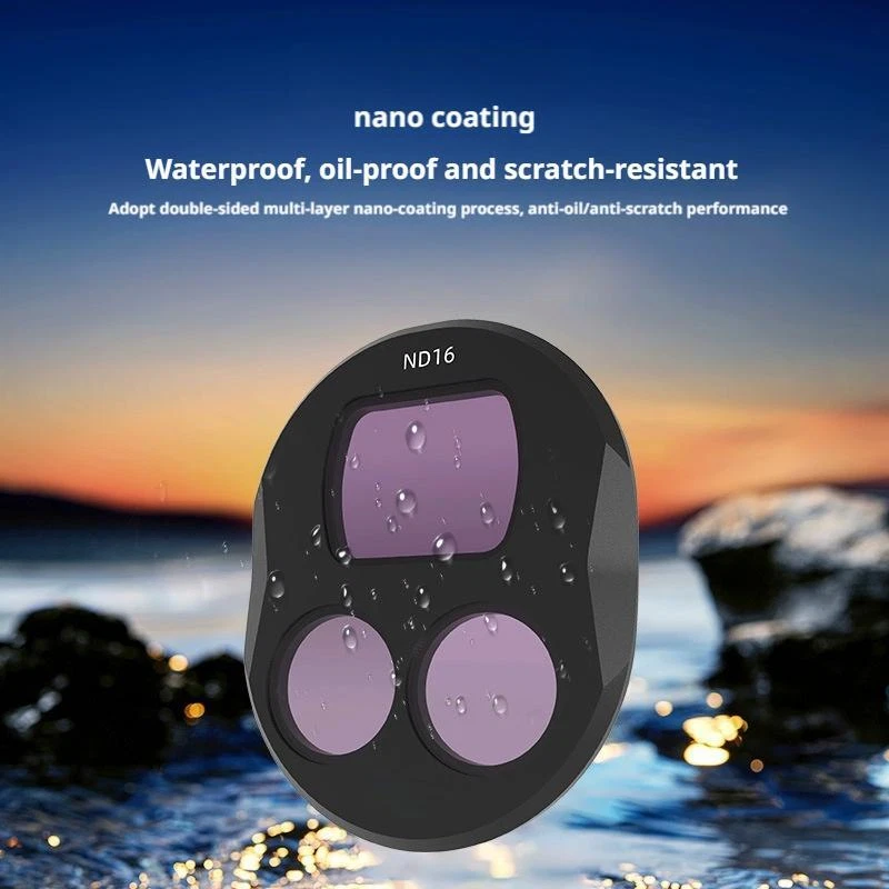 Filters Set for DJI Mavic 4 Pro Drone Filter ND8 ND16 ND32 ND64 New H9 - Image 3 of 4
