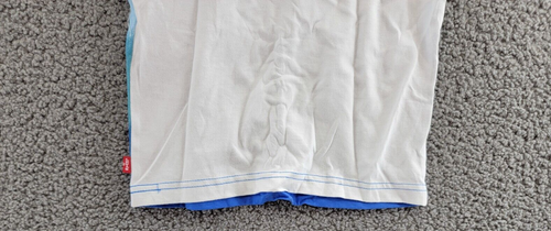 Levi's Lazy Gradient Short Sleeve T-Shirt Toddler Boys 4T White/Blue Pullover - Picture 12 of 16