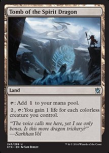 Tomb of the Spirit Dragon x4 - Khans of Tarkir - NM-Mint, English - Khans of Tar