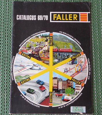 Faller  -- Modellbau Jahres Katalog 1969/70  - Sprache Niederländisch (AU215)