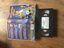 CASSETTE VIDEO VHS DESSIN ANIME LES SIMPSON  music
