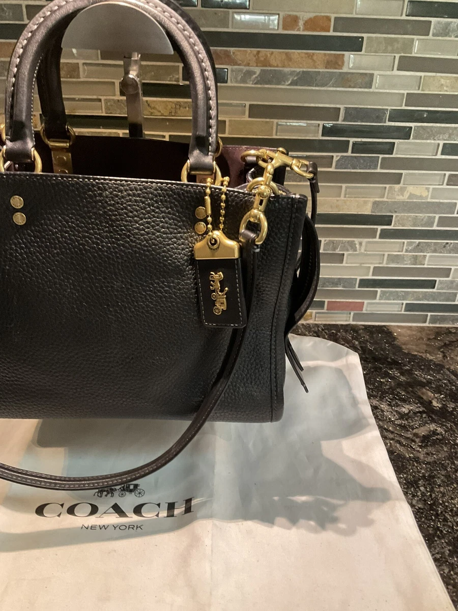 Coach 1941 Rogue 25 in Black with Cherries Cherry Bag - Shoulder