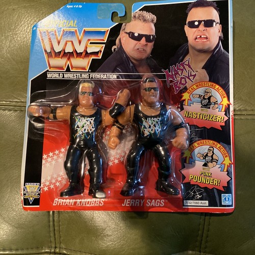 WWF WWE  Hasbro Nasty Boys Brian Knobbs Jerry Sags...