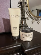 Crepe Erase Intensive Body Repair Treatment 10 oz W/Exfoliating Body Polish 8 oz