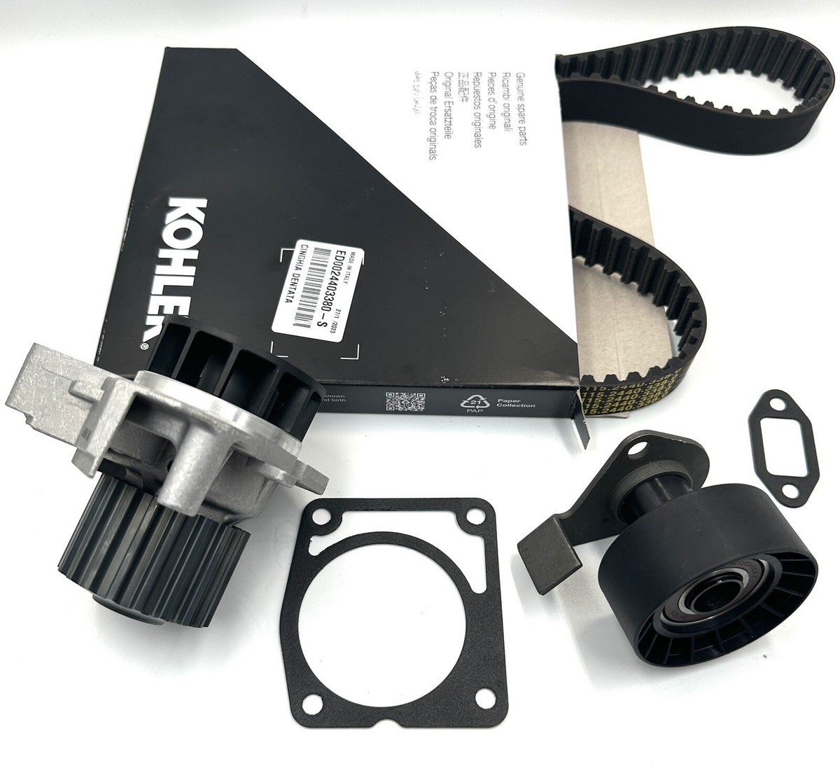 Kohler Diesel Genuine BELT Water Pump KIT ED0048980760-S Kohler Diesel Genuine BELT Water Pump KIT ED0048980760-S