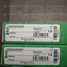 New SCHNEIDER 140DRA84000 PLC Input & Output Module Fast Shipping