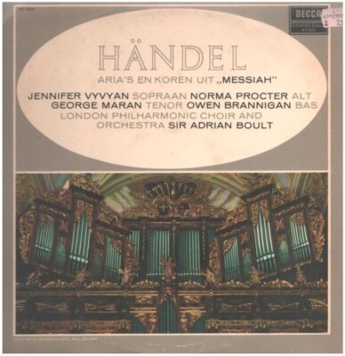 LP Georg Friedrich Händel - The London Philharmonic Orchestra Messiah: Arias