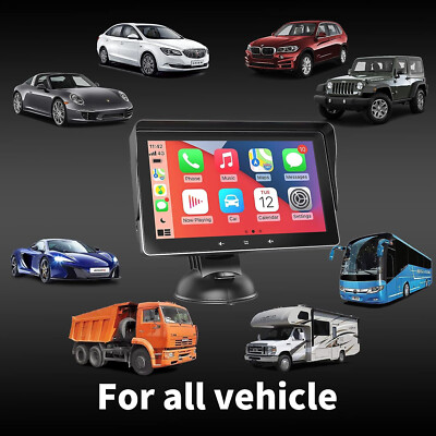 NEW Plug&Play 7'' Touch Screen HD Smart Navigation System Bluetooth Apple CarPlay