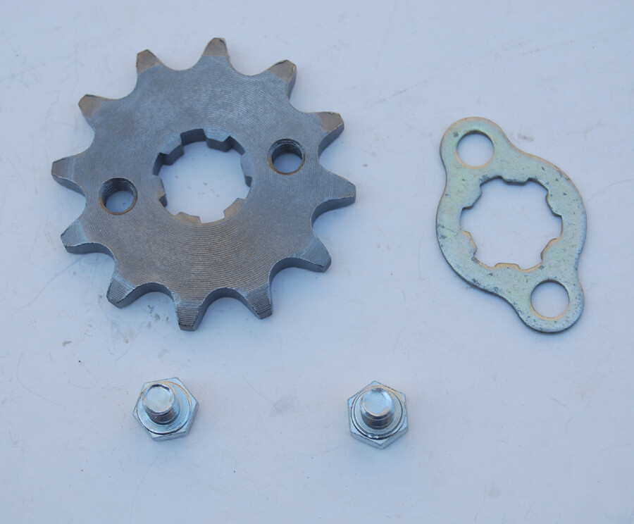 428 17MM 12T Front Engine Sprocket Pit Dirt Bikes ATV Quad Go Kart