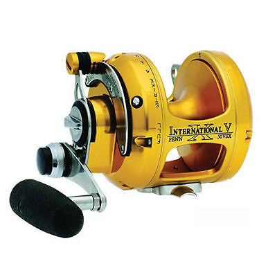 Penn INTERNATIONAL 50VSX Overhead Reel Two 2 Speed - BRAND Penn INTERNATIONAL 50VSX Overhead Reel Two 2 Speed - BRAND