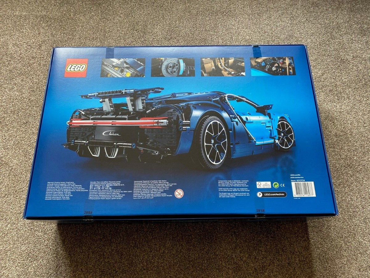 LEGO Technic (42083) 1:8 Bugatti Chiron Complete Fully Boxed
