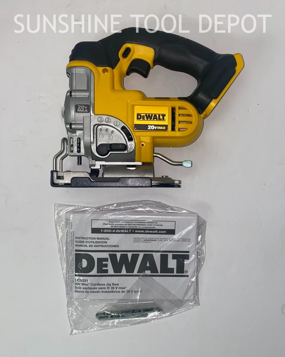 DEWALT DCS331B 20V MAX Li-Ion Cordless Jig Saw (Tool Only) 657379490996  eBay